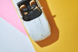 Paper craft scale model corvette ©Oliver Sold 