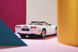 Paper craft scale model corvette ©Oliver Sold 